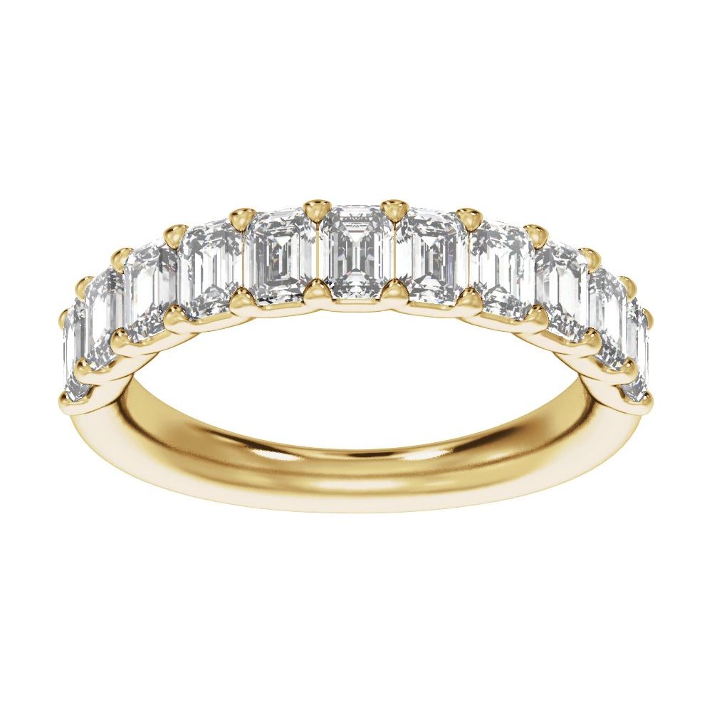 2 1/5 CT Lab-Grown Diamond Band in 14K Yellow Gold