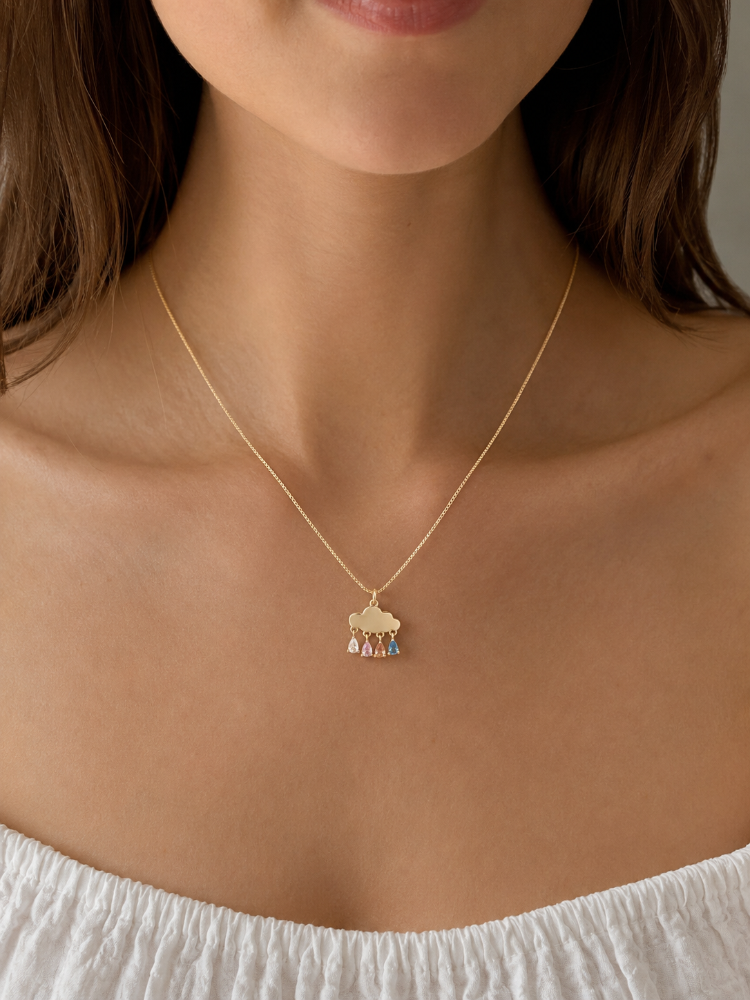 Rainbow After the Storm Necklace