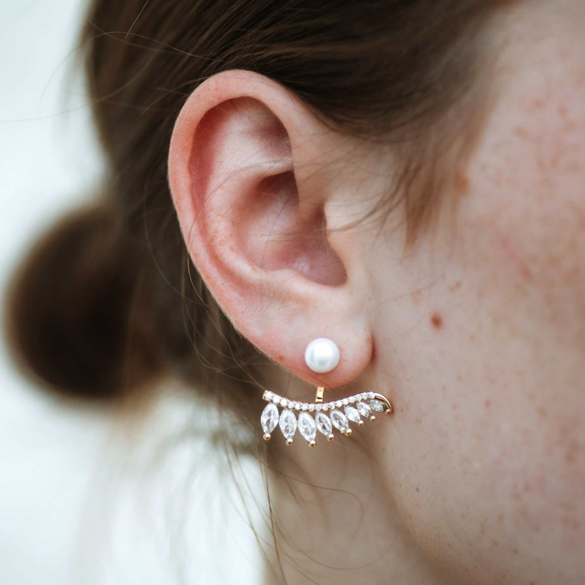 Luxe Crystal Cascade Earrings