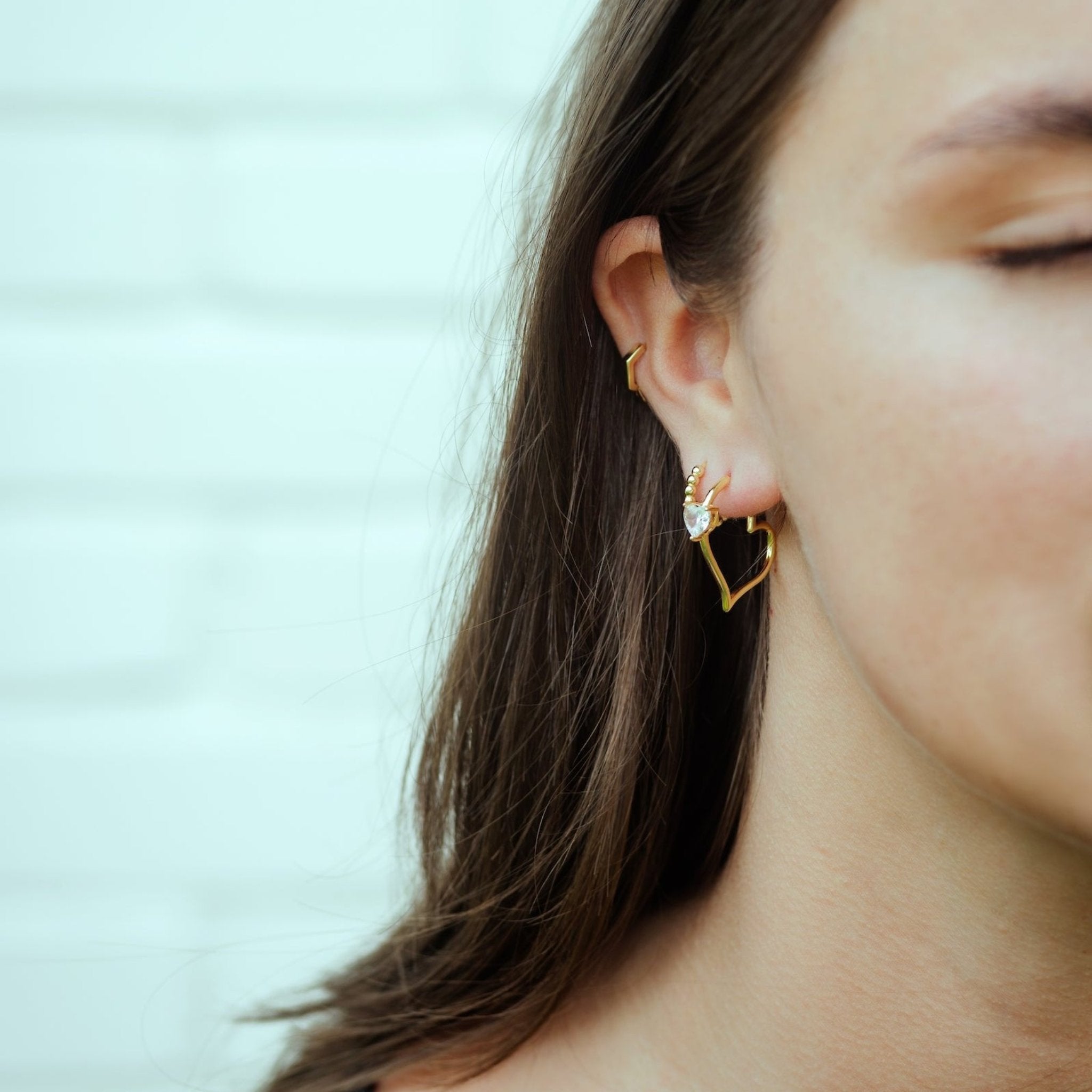 Hearts Aglow Hoops