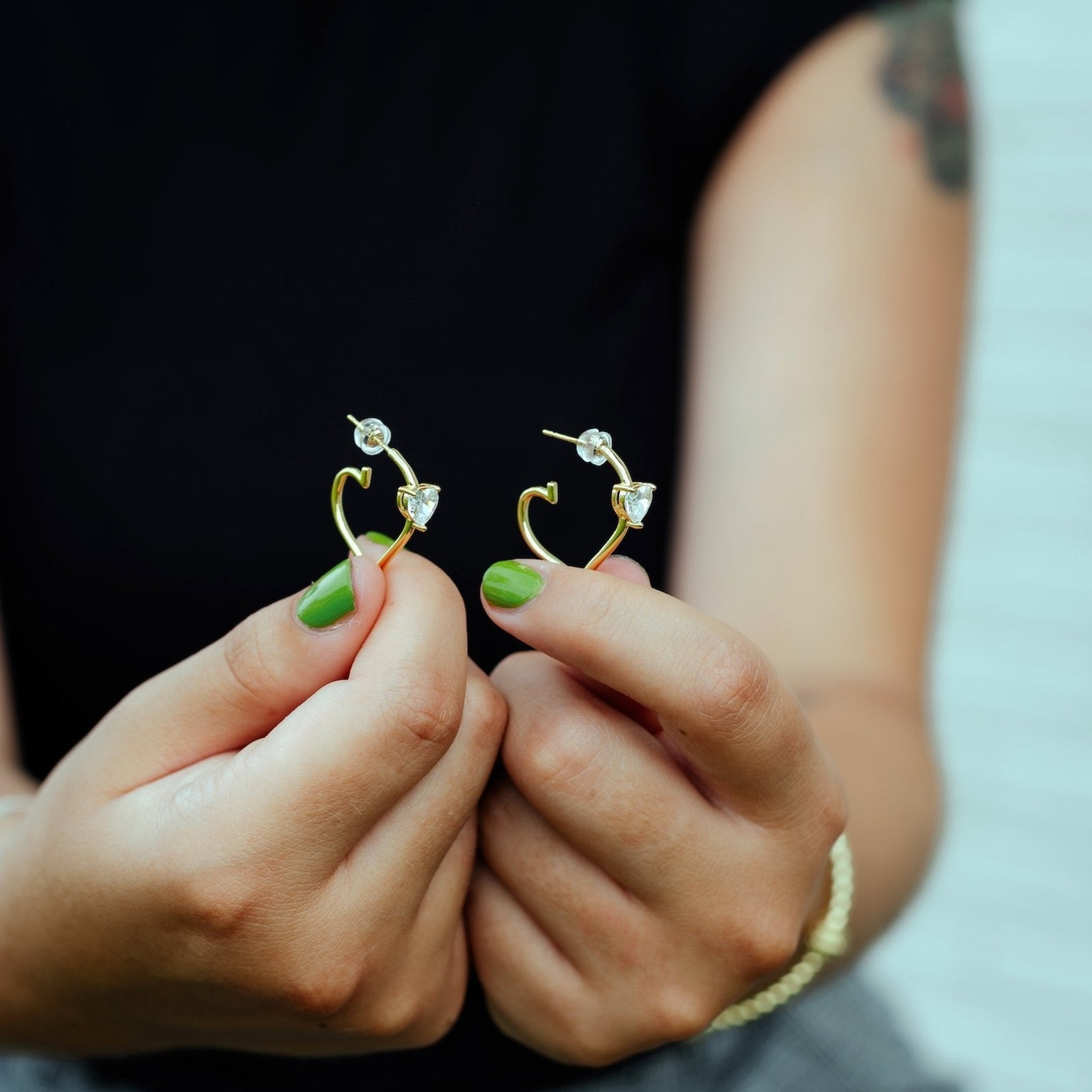 Hearts Aglow Hoops