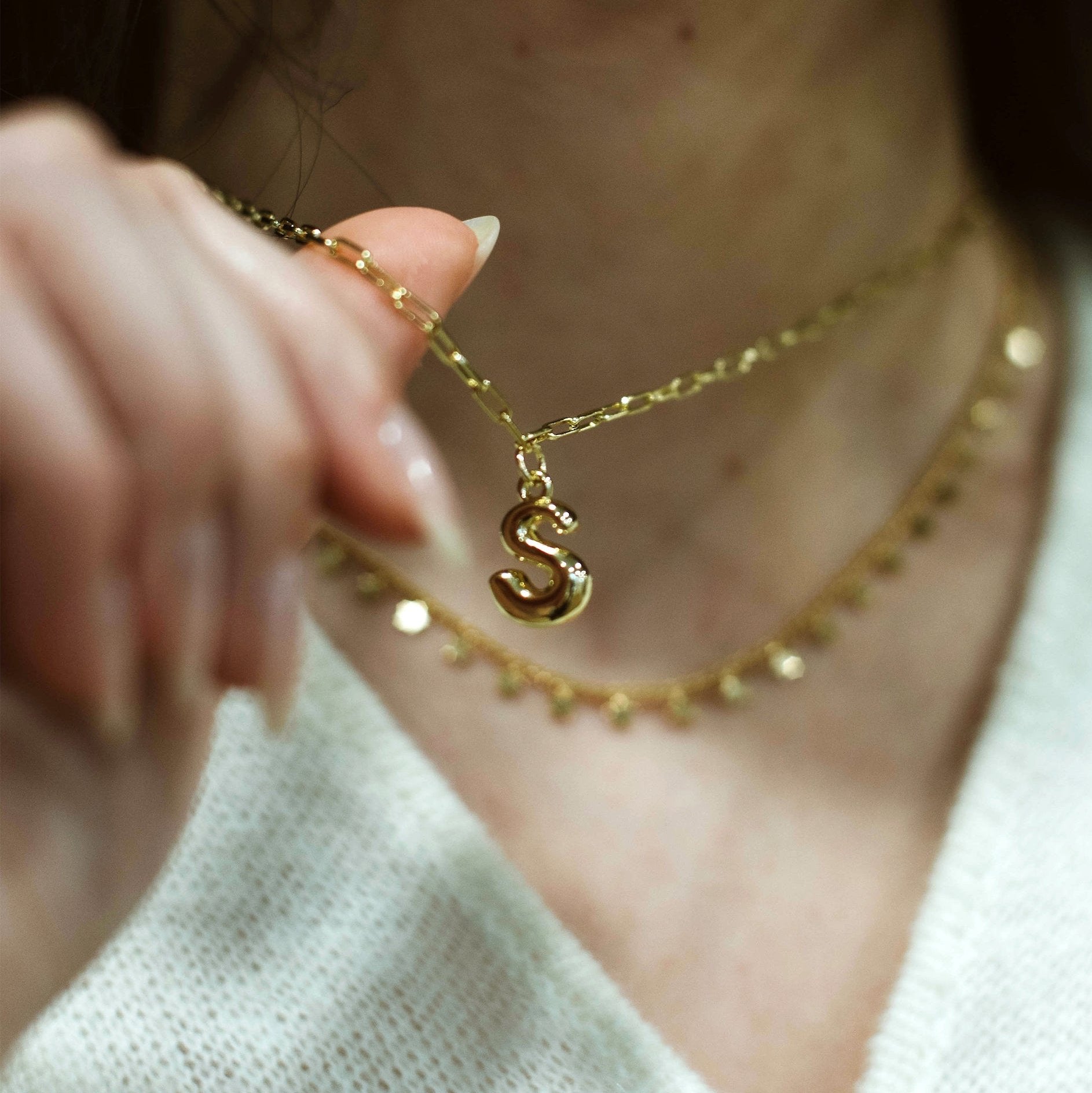 Luxe Letter Necklace