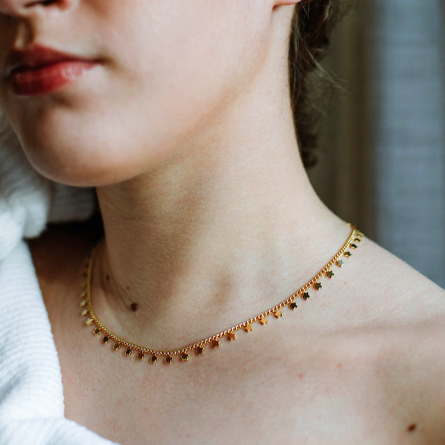Golden Hour Stars Necklace