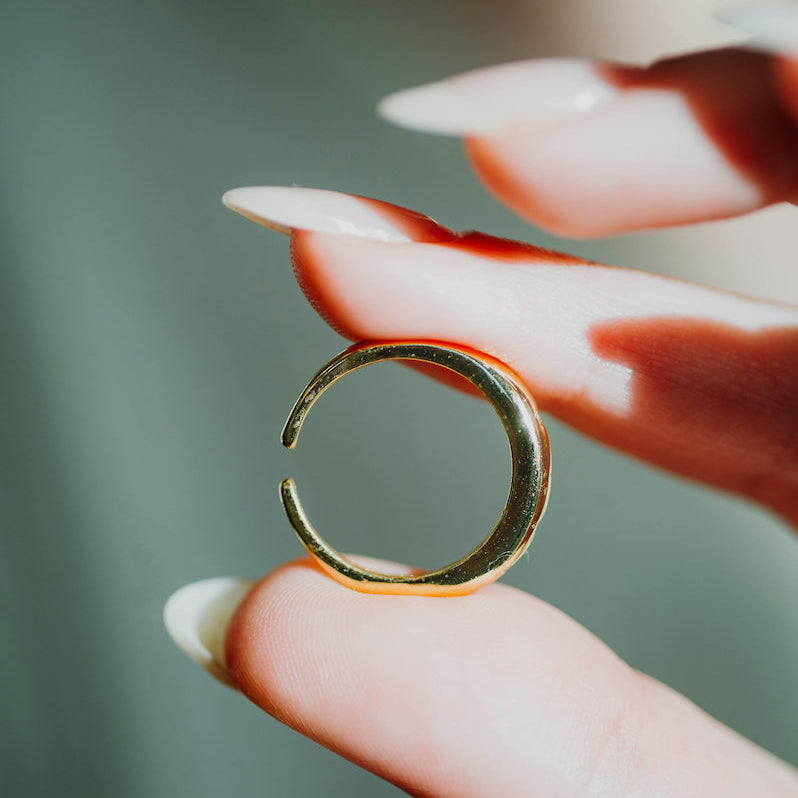 Stardust Adjustable Band Ring