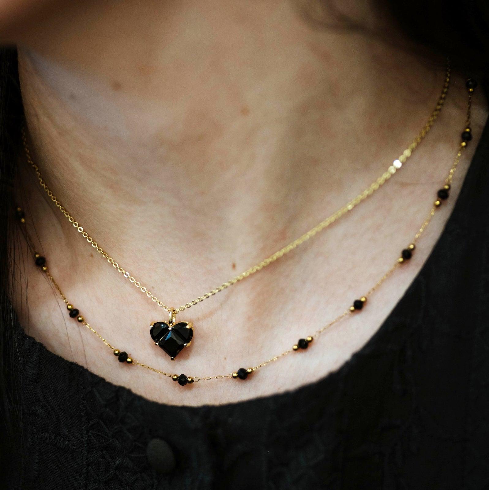The Valentina Noir Necklace
