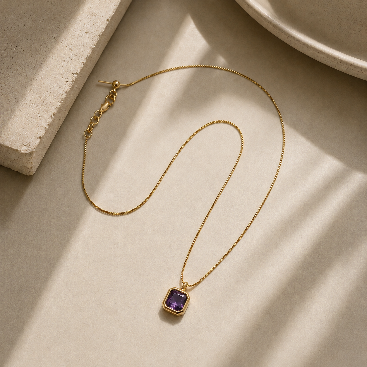 February Birthday Signature Necklace