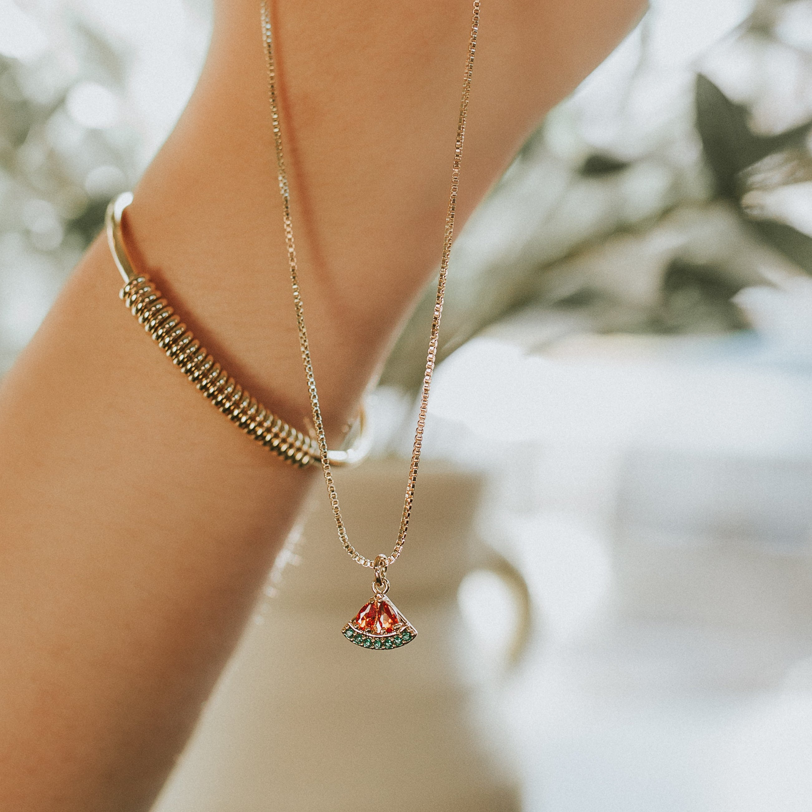 The Qalqilya Watermelon Necklace