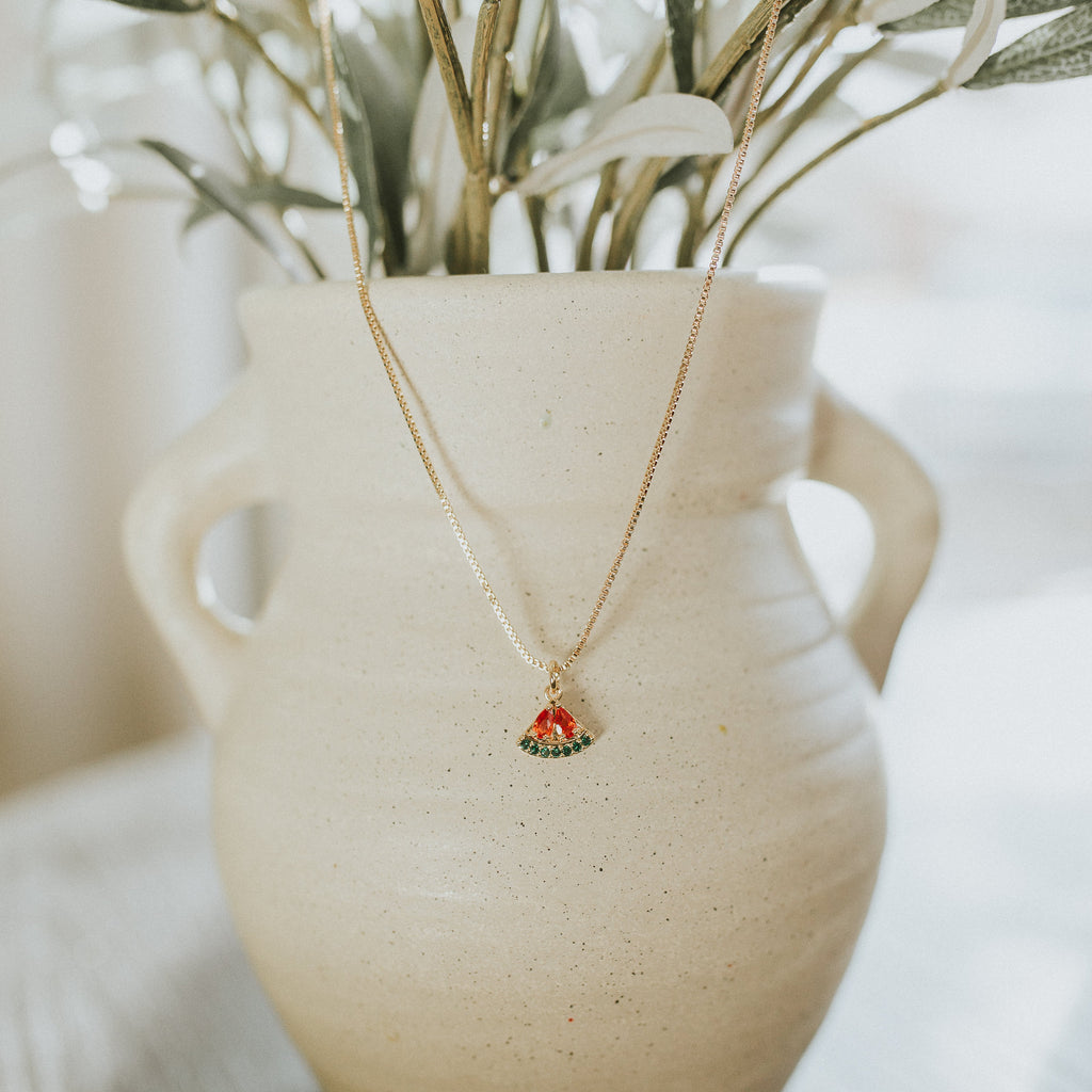 The Qalqilya Watermelon Necklace