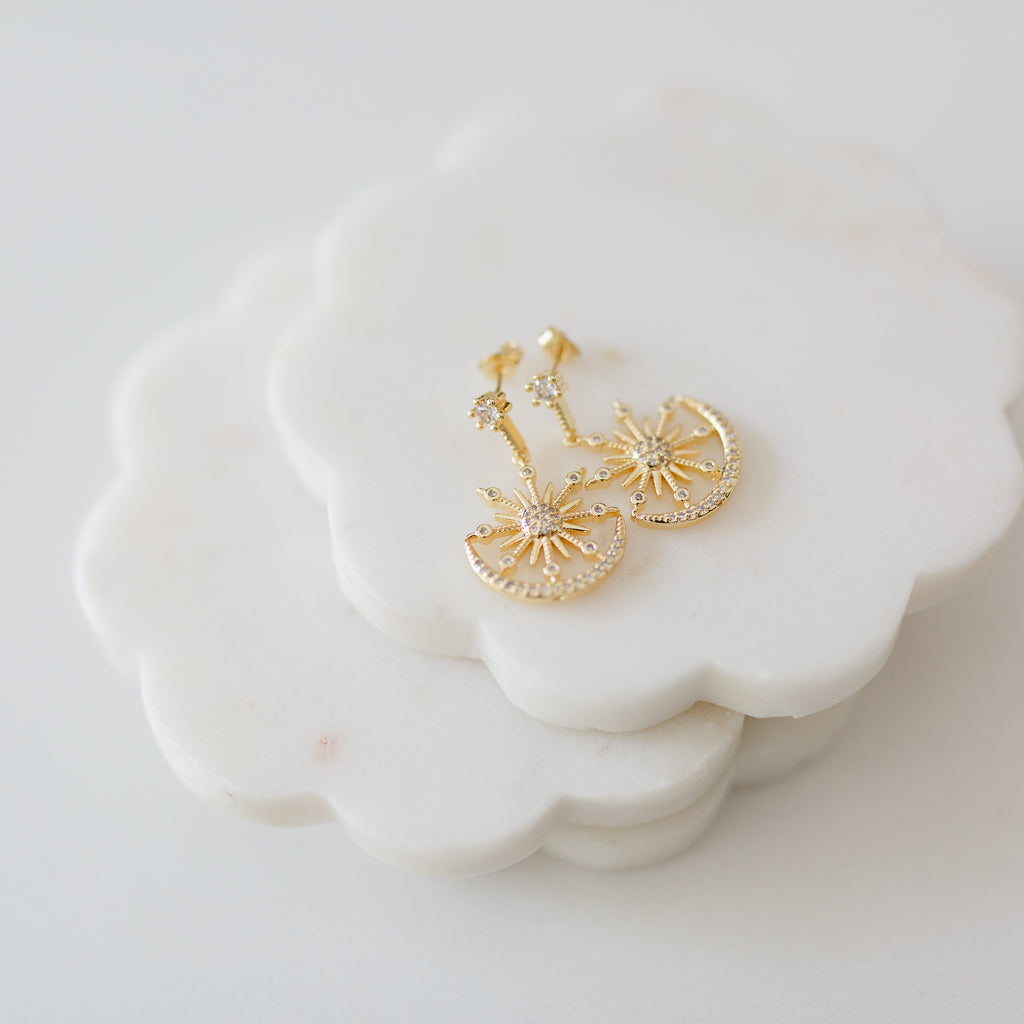 Solar Eclipse Earrings