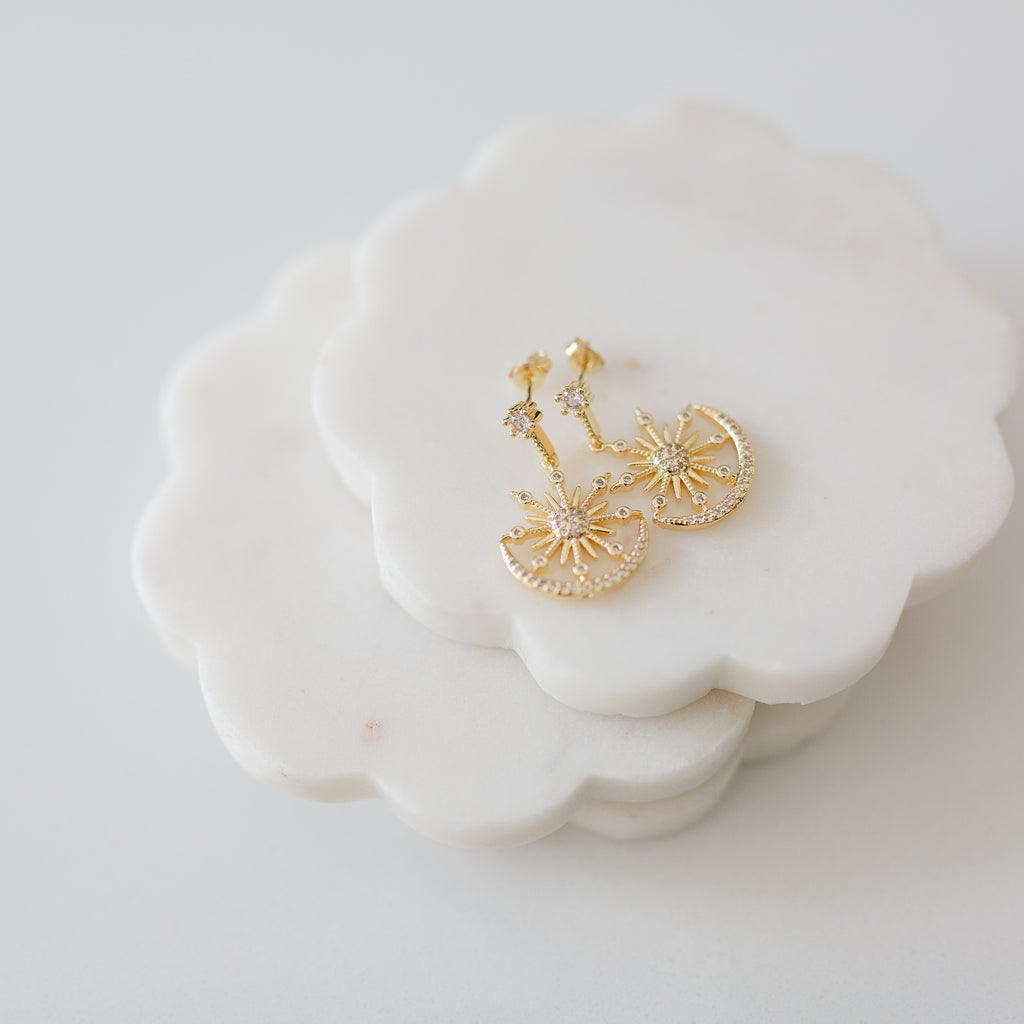 Solar Eclipse Earrings