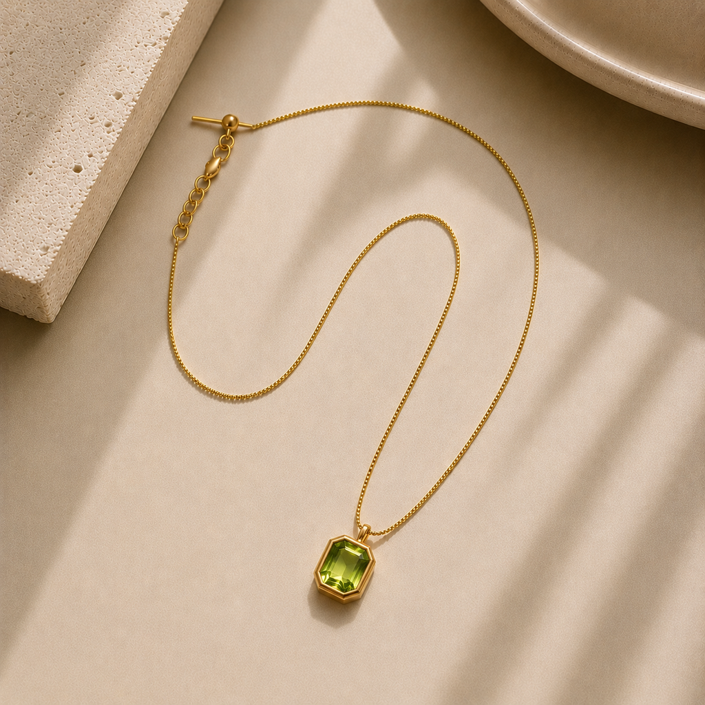 August Birthday Signature Necklace