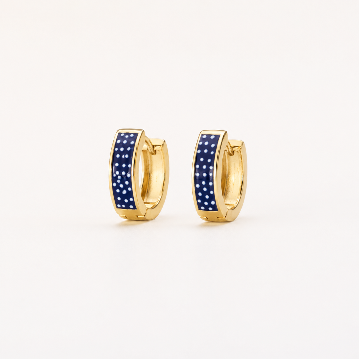 Riviera Enamel Hoops