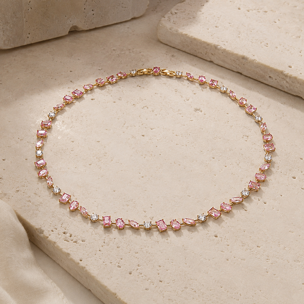 Rosé Lumière Necklace