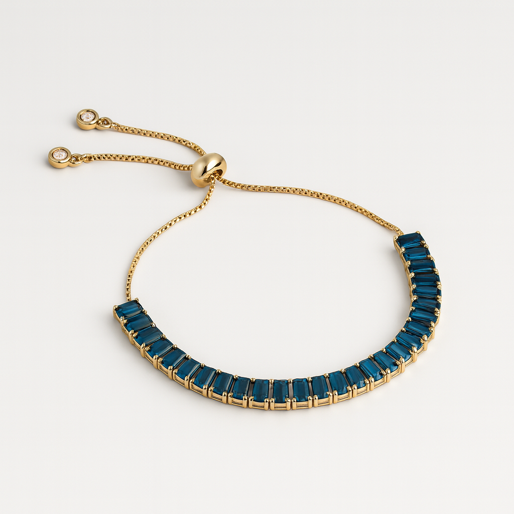 The Astoria Sapphire Line Bracelet