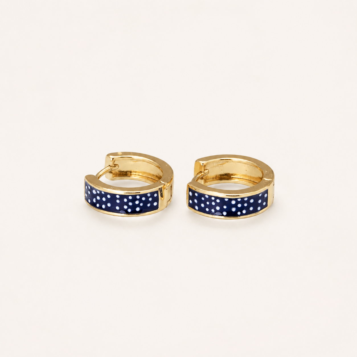 Riviera Enamel Hoops