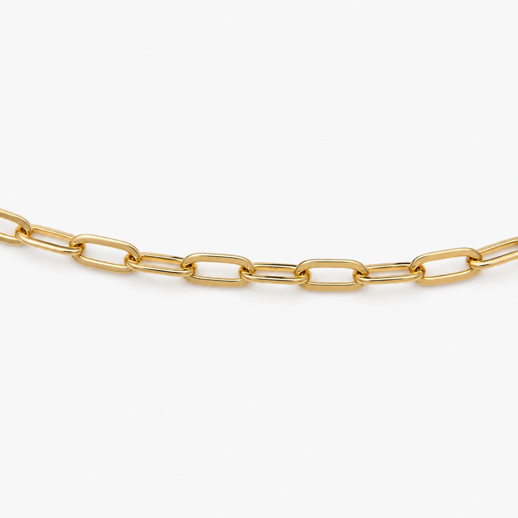 Aureline Paperclip Necklace