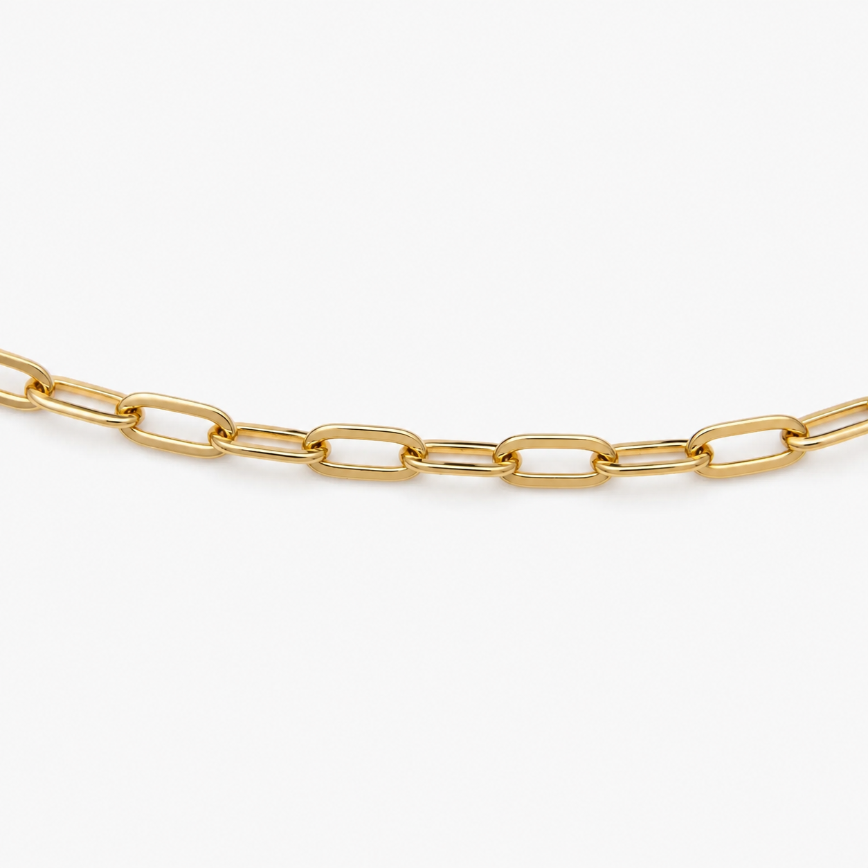 Aureline Paperclip Necklace