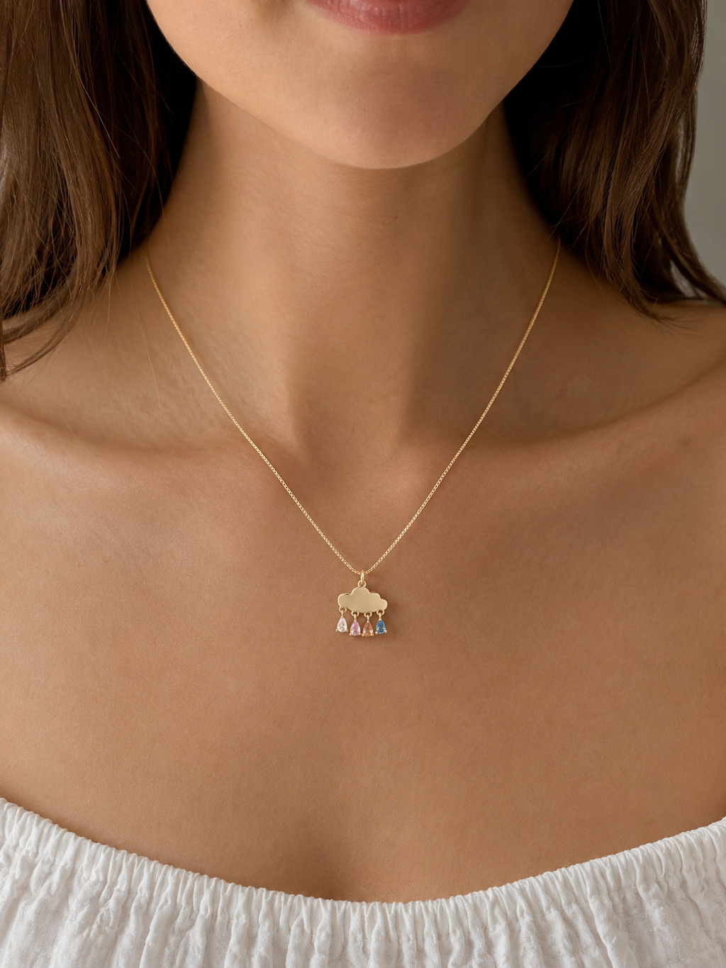Rainbow After the Storm Necklace