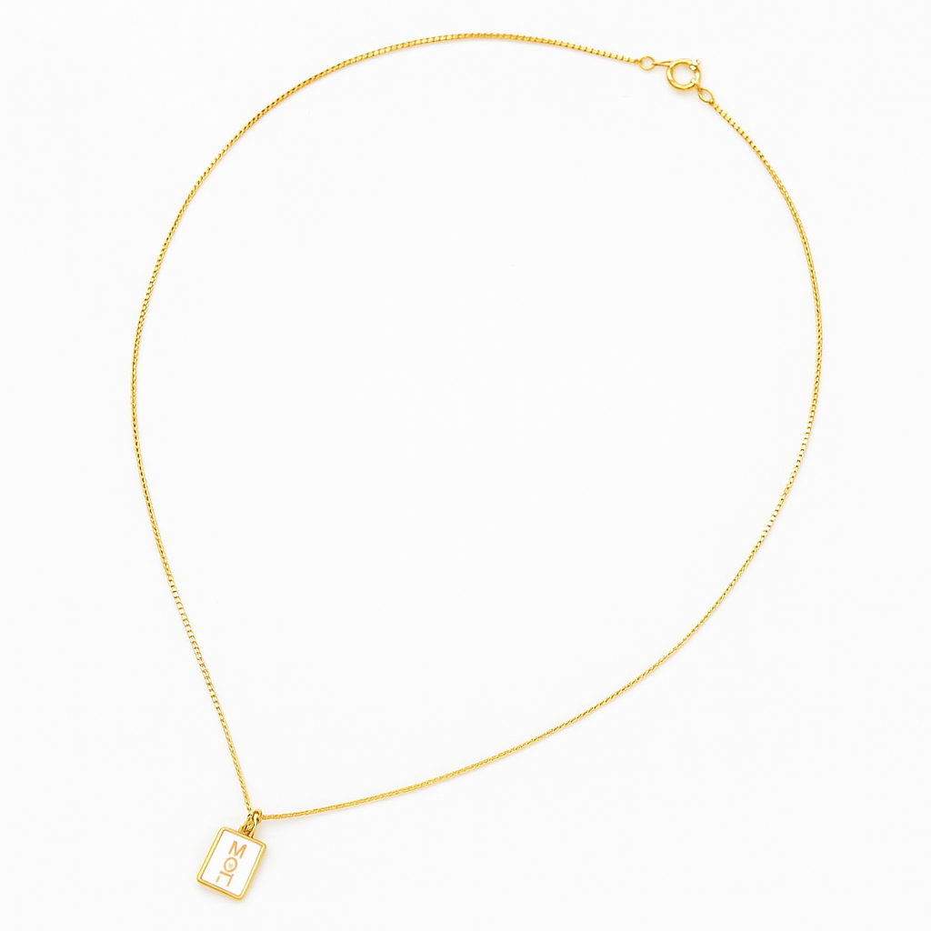 Call Me "MOM" Necklace