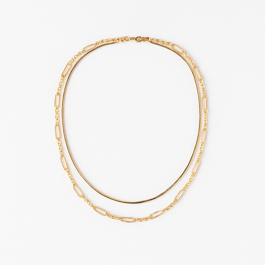 Golden Duo Necklace