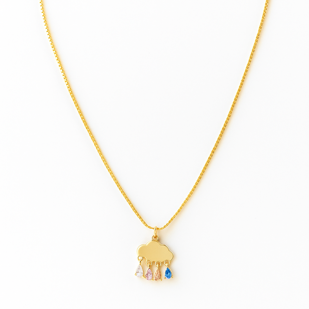 Rainbow After the Storm Necklace