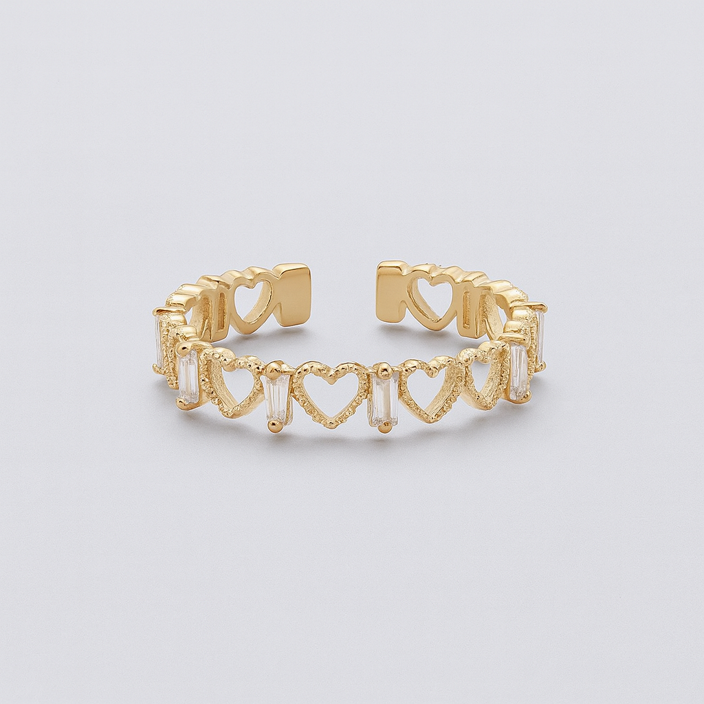 The Rosemont Heartline Ring