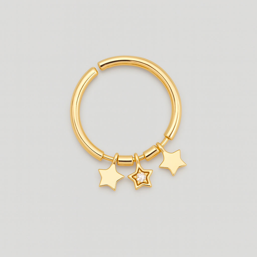 The Astor Starlight Charm Ring