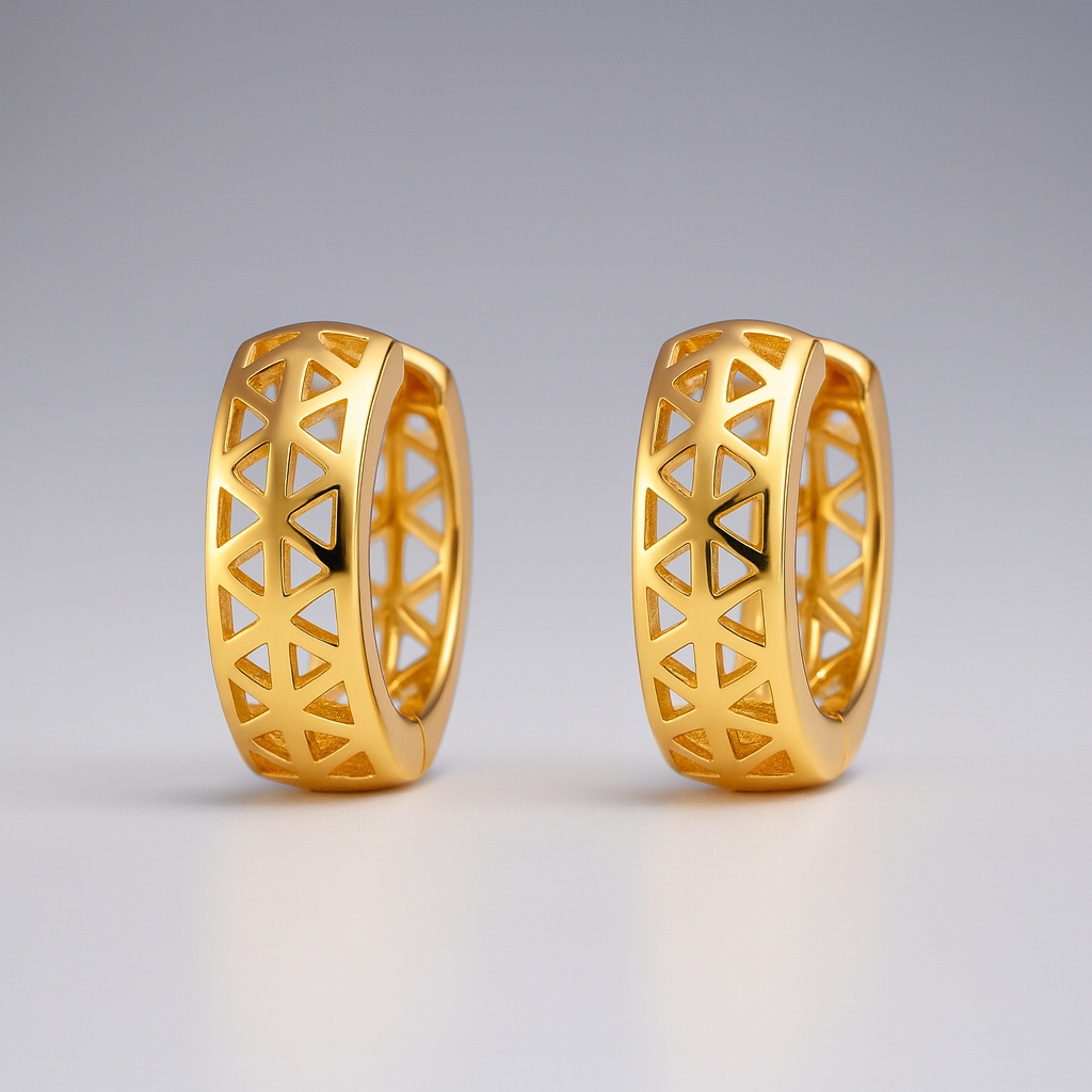 The Lancaster Filigree Hoops