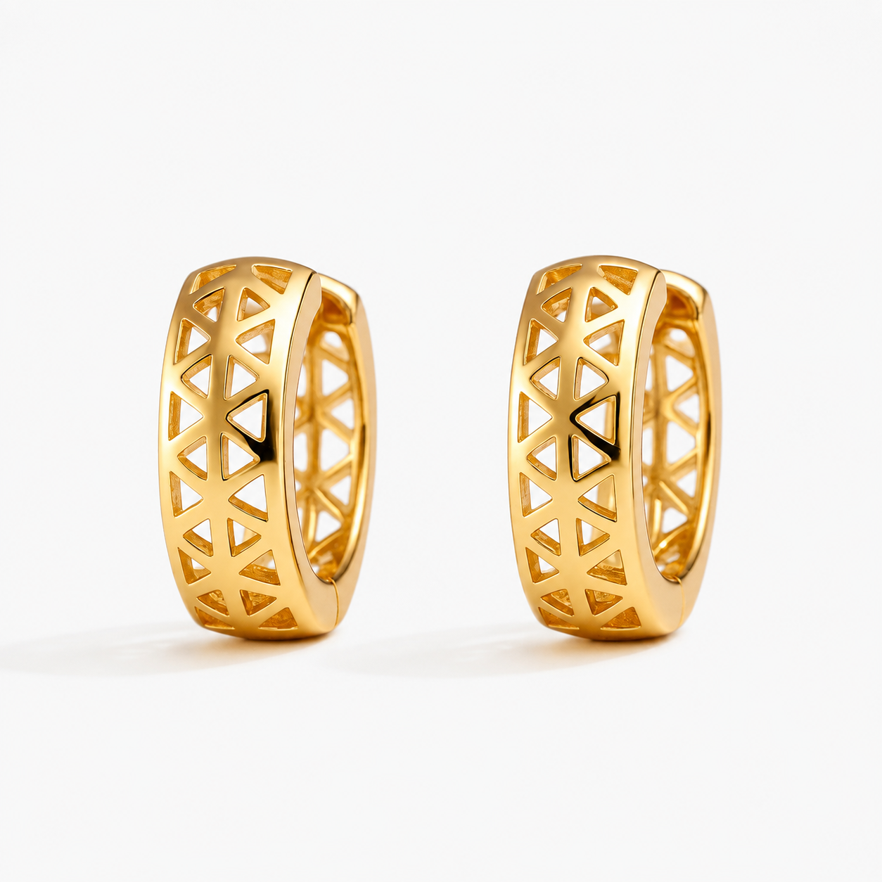 The Lancaster Filigree Hoops