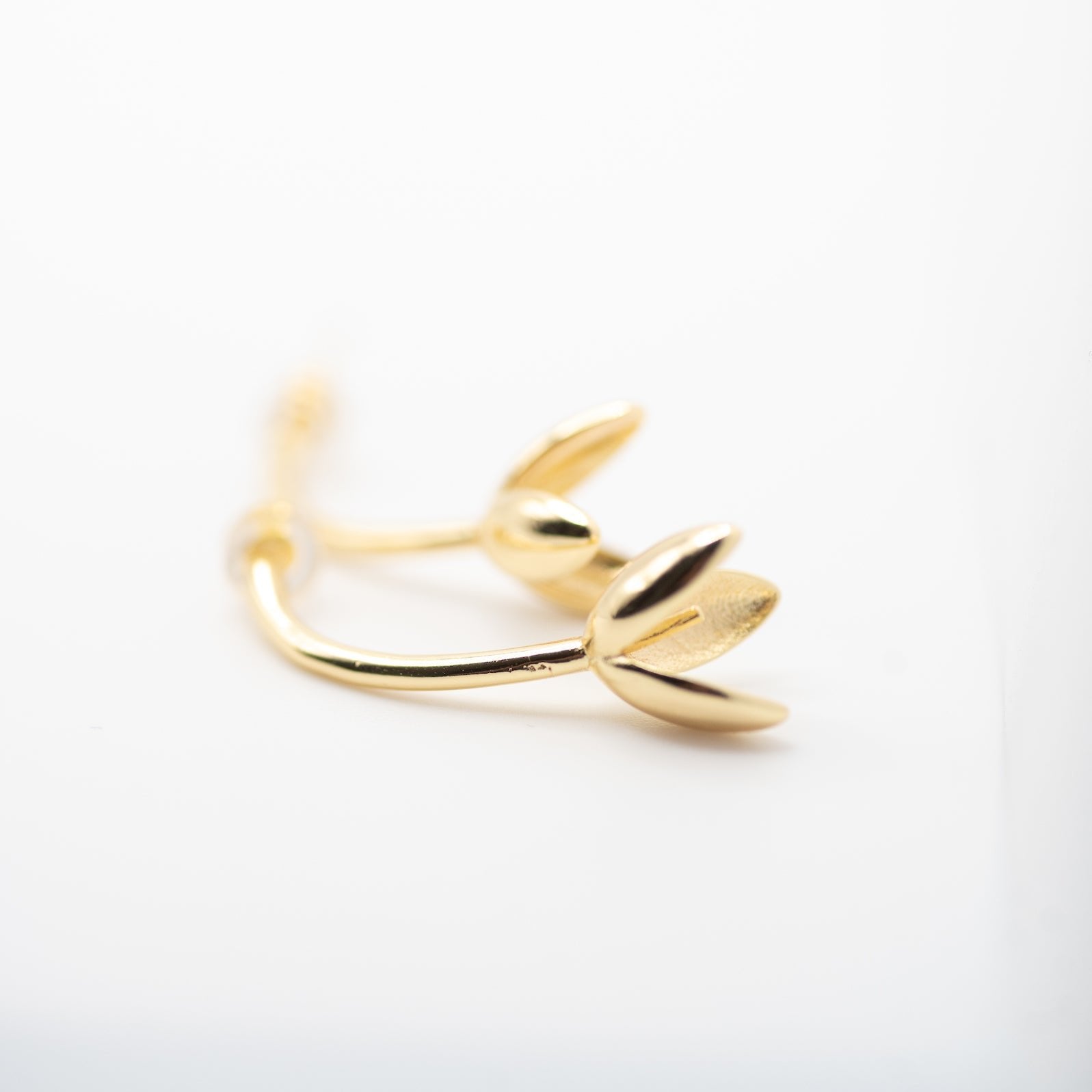 Tulip Drop Studs