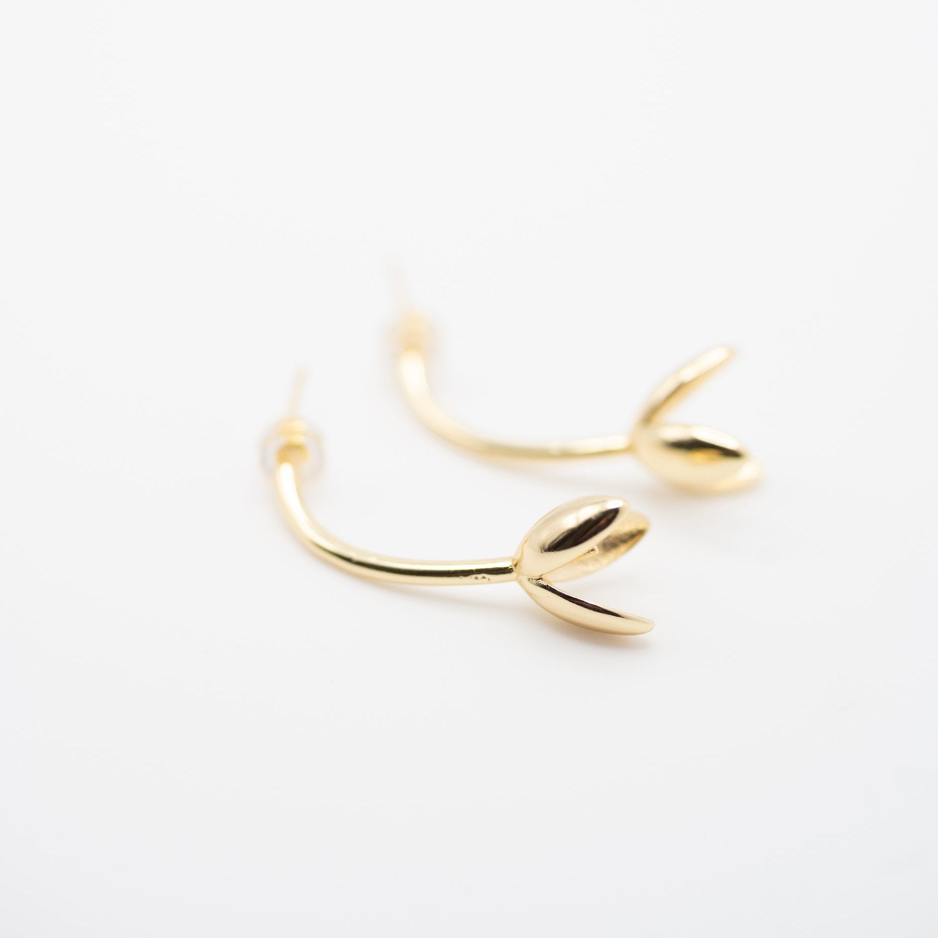 Tulip Drop Studs