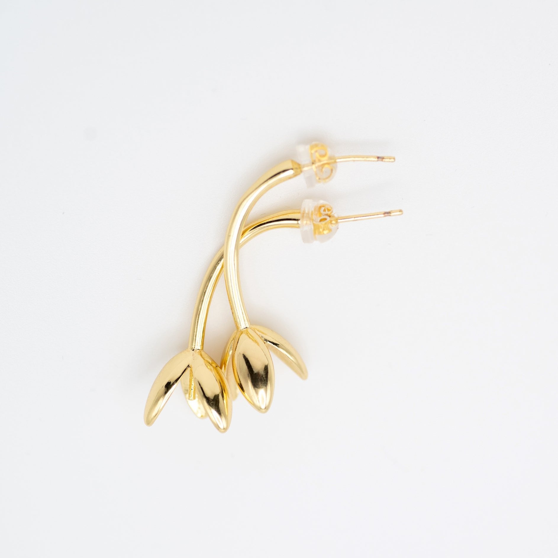 Tulip Drop Studs