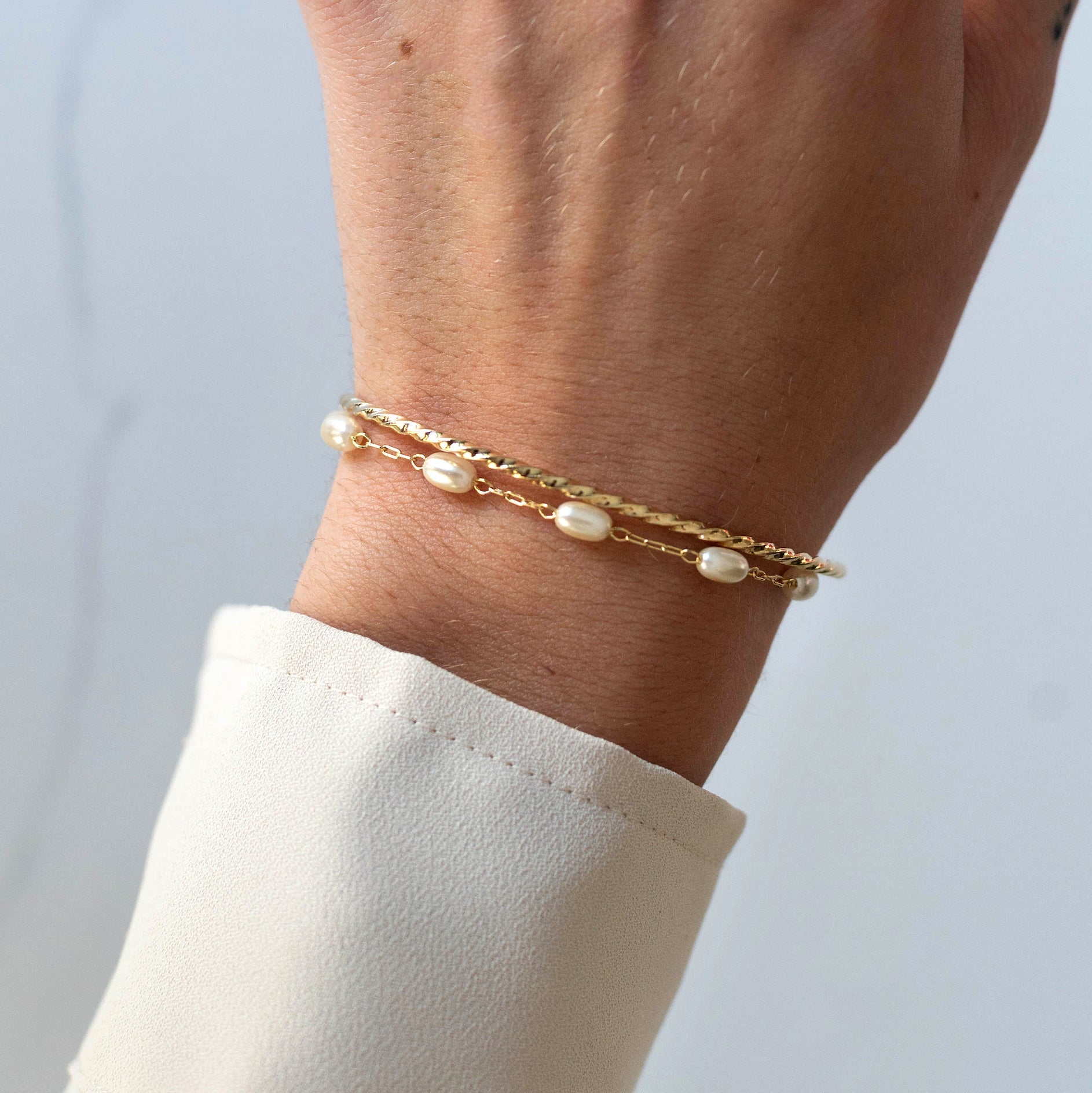 The Heirloom Pearl Chain Bracelet