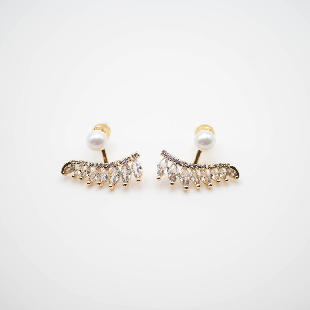 Luxe Crystal Cascade Earrings