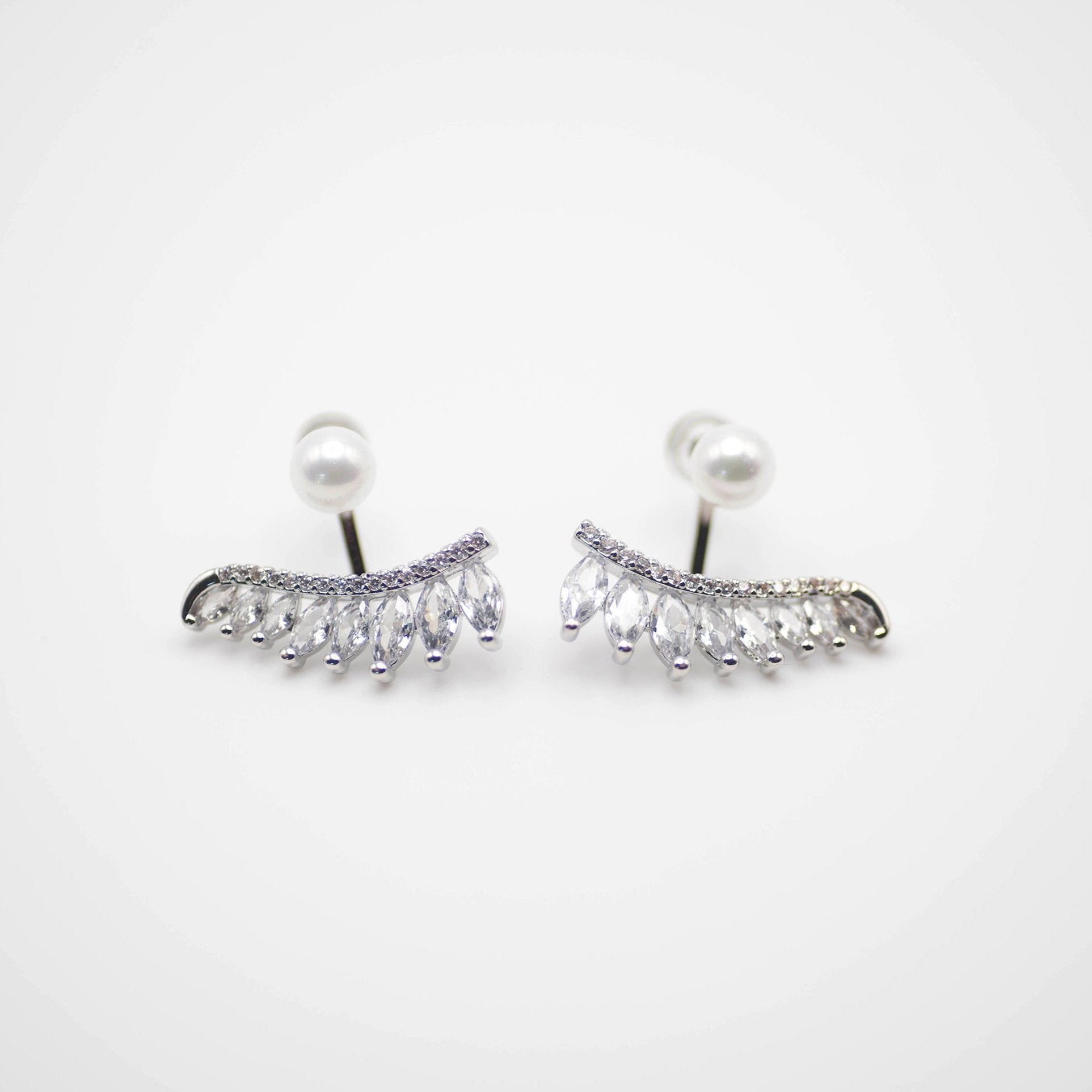 Luxe Crystal Cascade Earrings