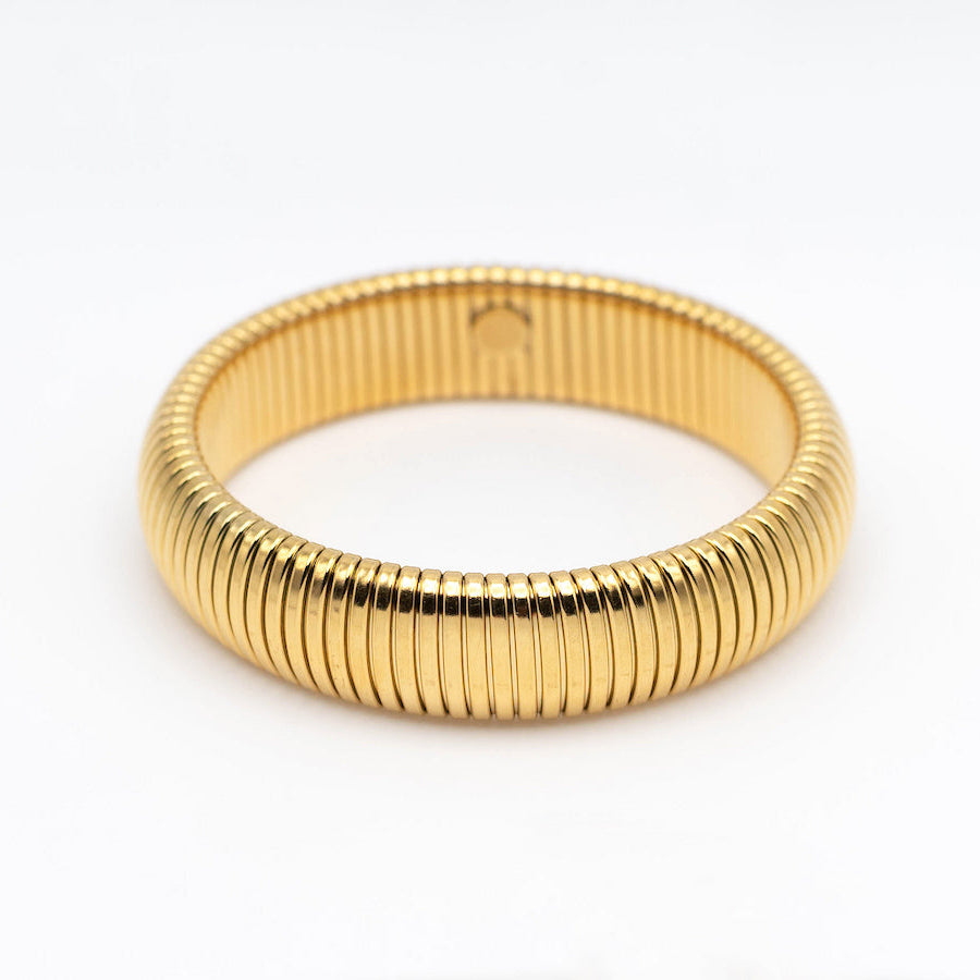 Golden Ripple Cuff