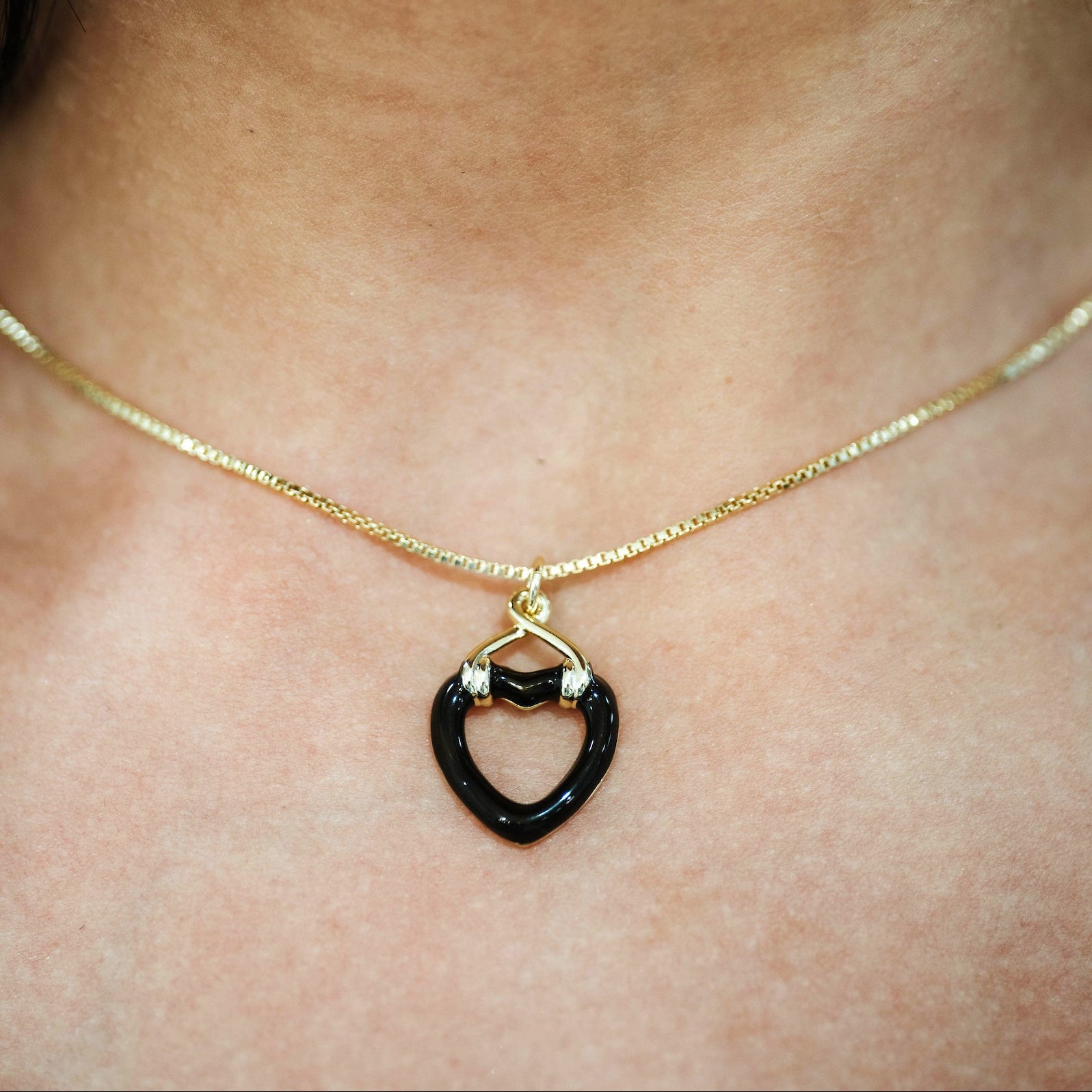 Noir Heart Necklace