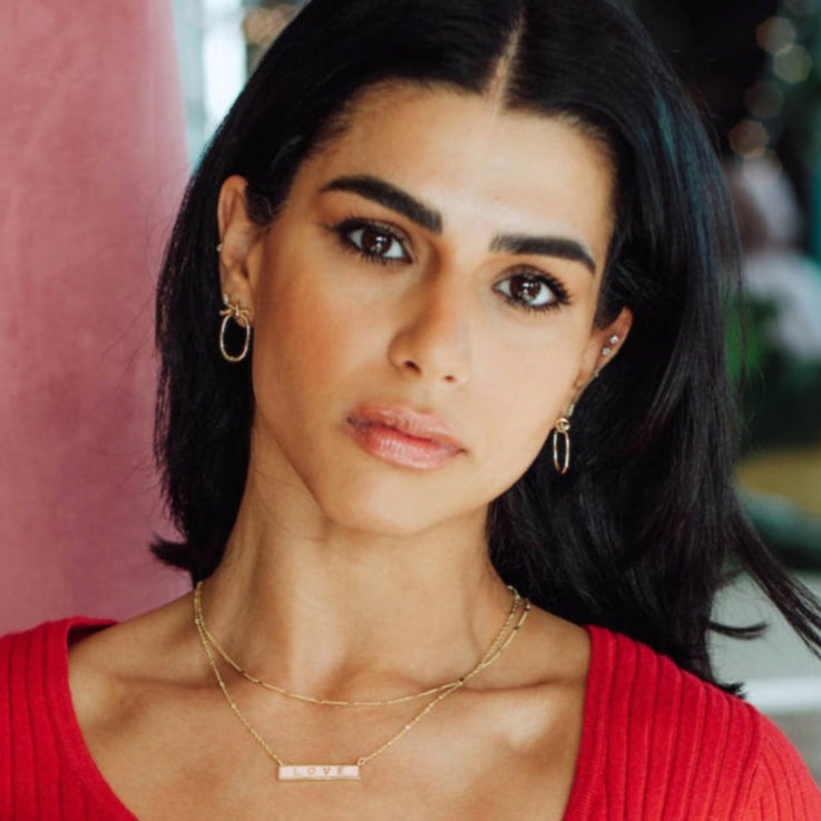 Love Script Necklace