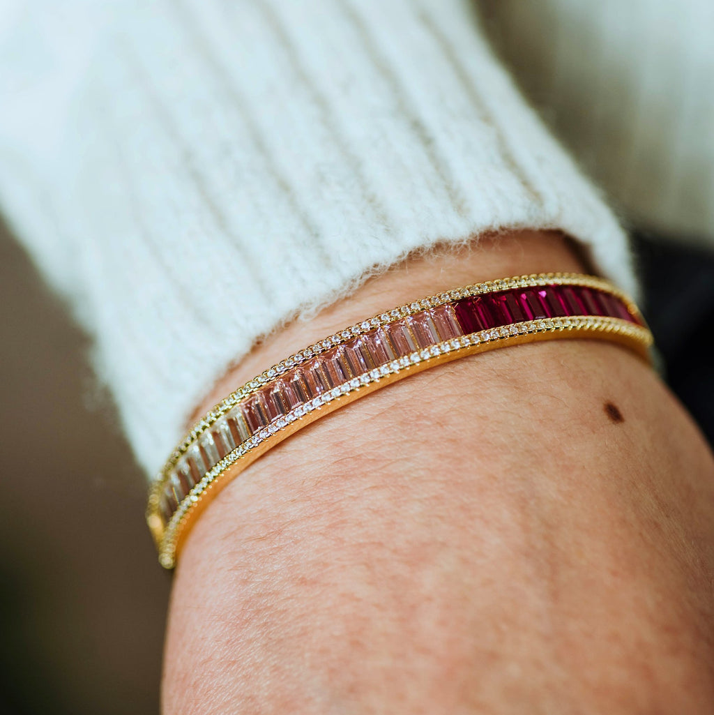 Rosé Serenade Bangle