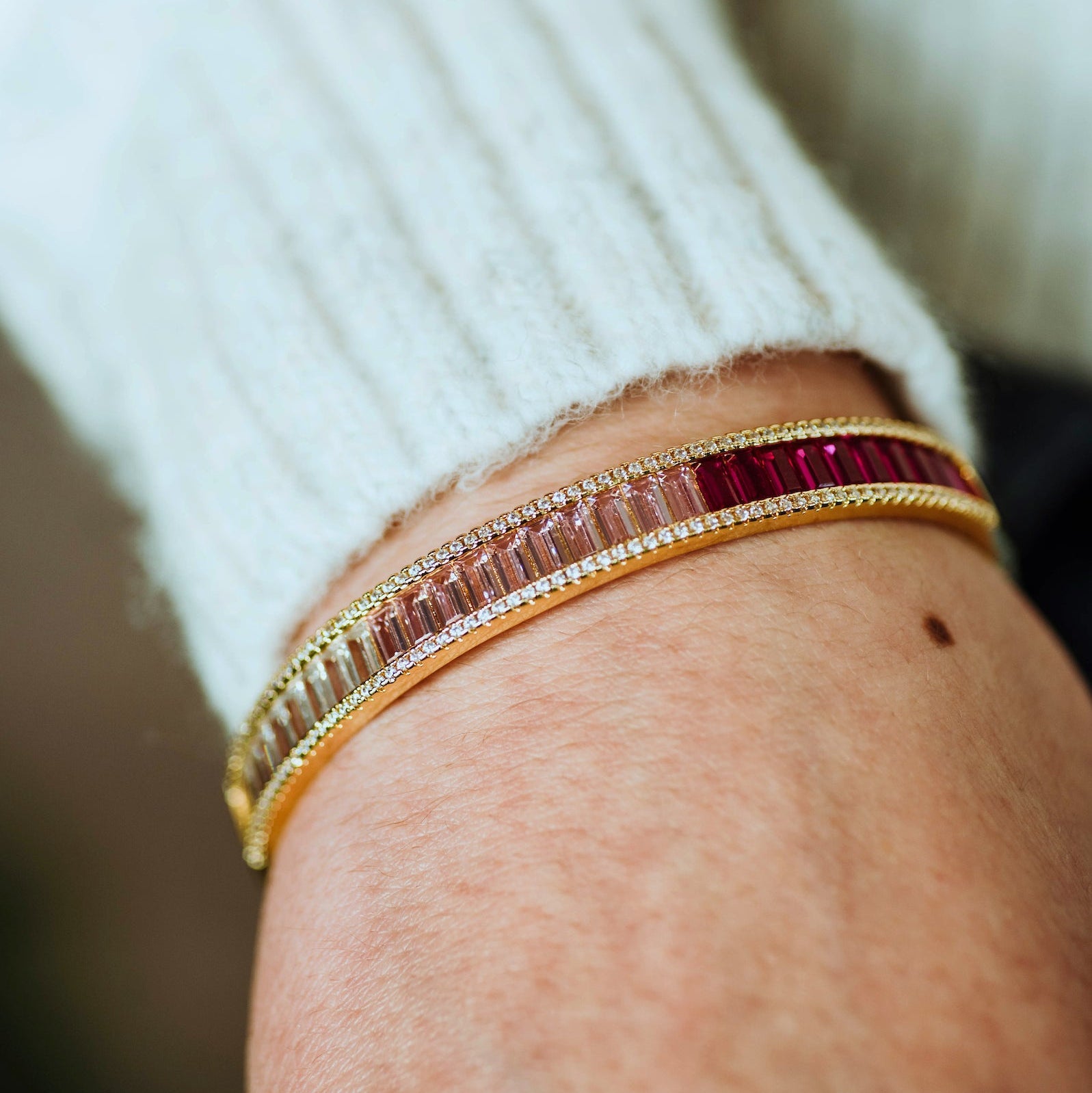 Rosé Serenade Bangle