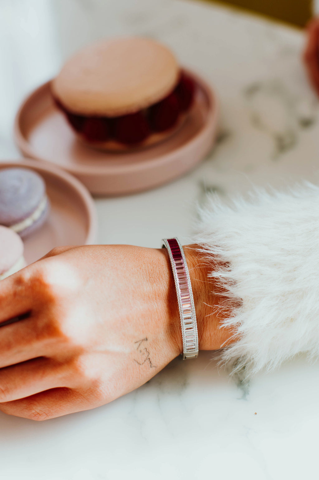 Rosé Serenade Bangle