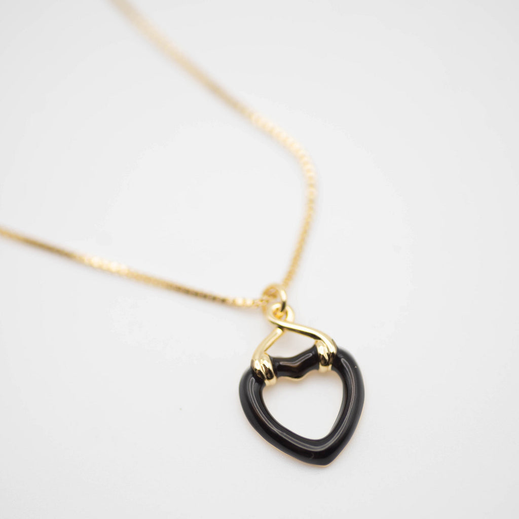 Noir Heart Necklace