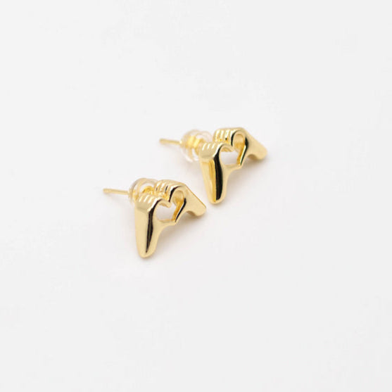 Love Gesture Studs