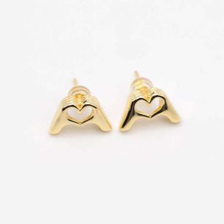 Love Gesture Studs