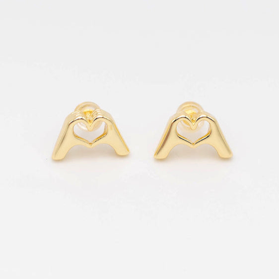 Love Gesture Studs