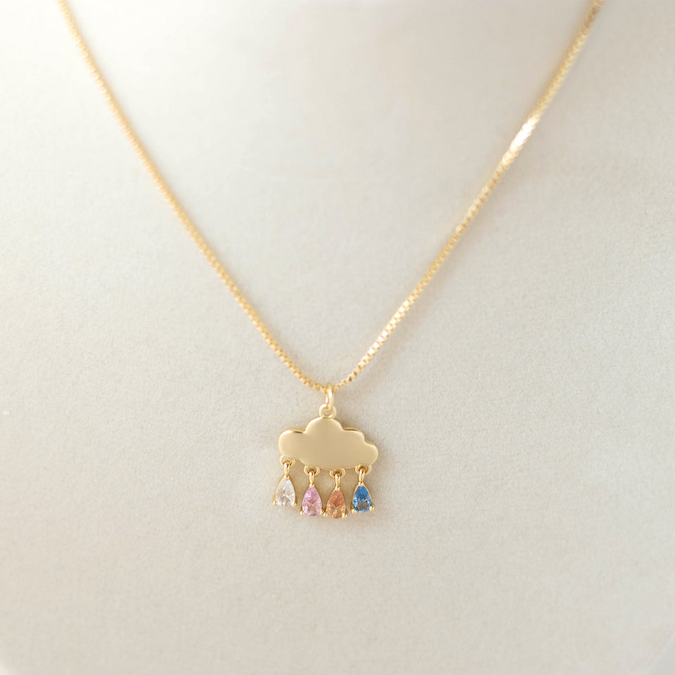 Rainbow After the Storm Necklace