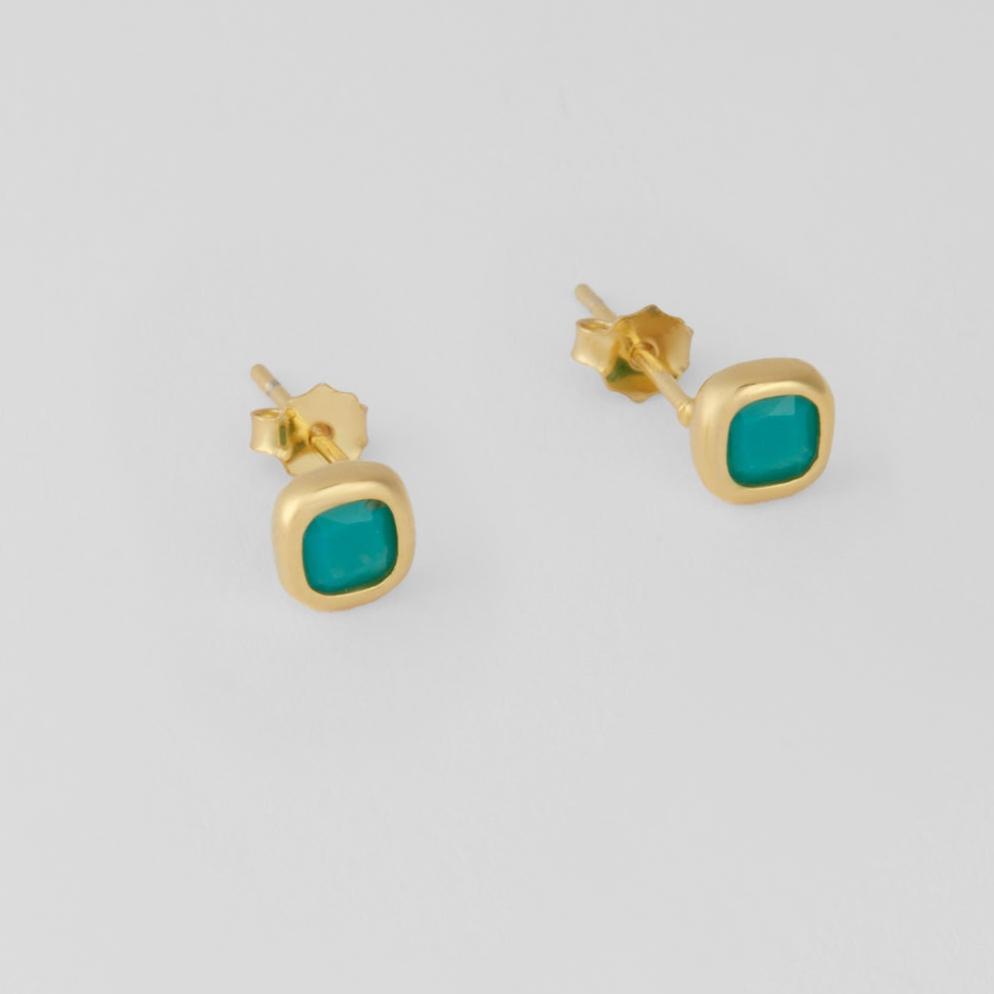 Turquoise Tranquility Studs