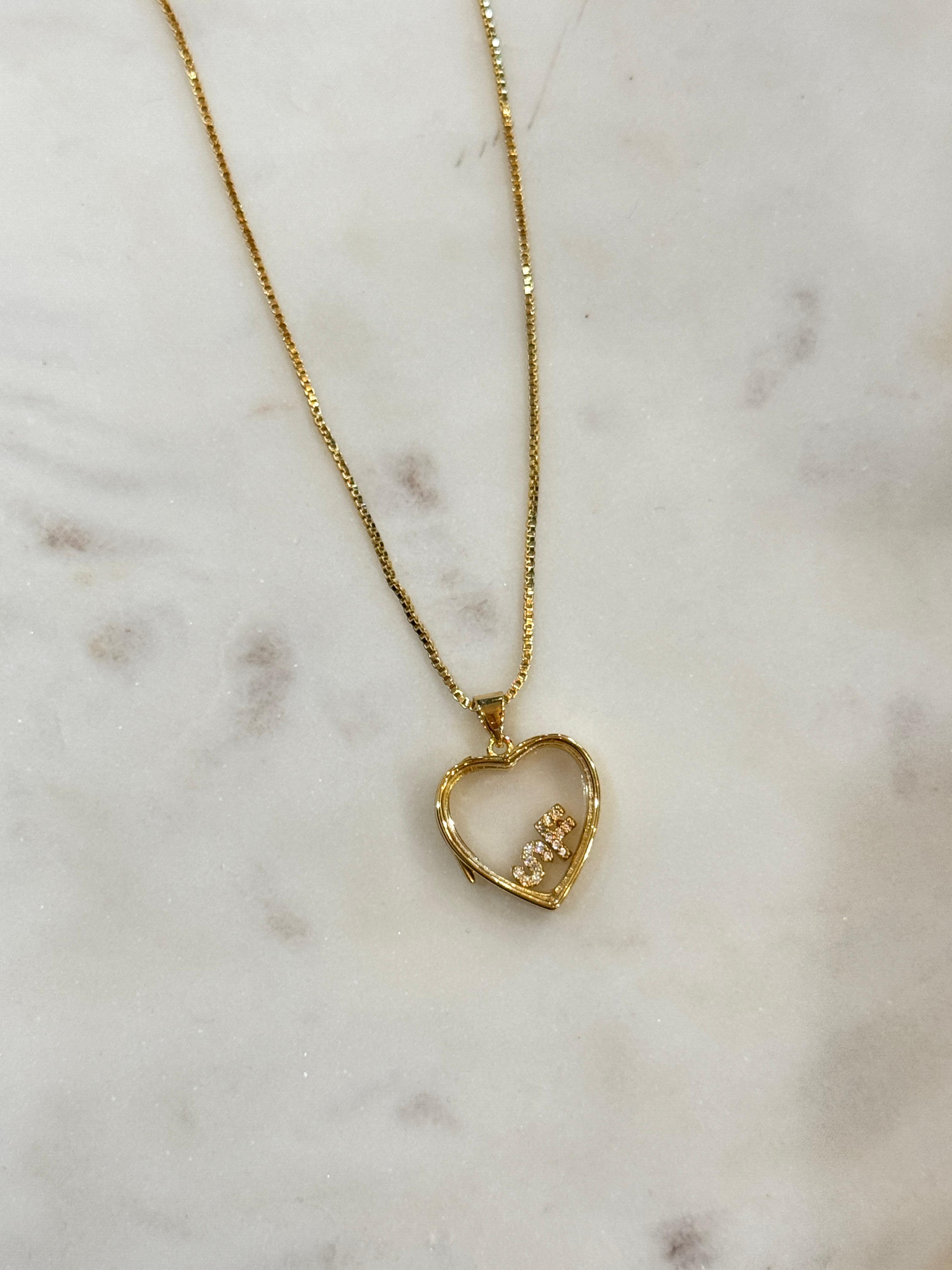 Forever Linked Heart Necklace