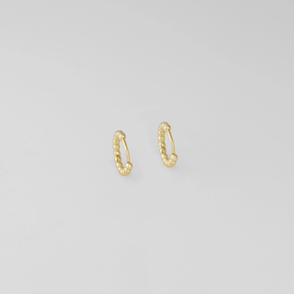 Mini Golden Bead Huggies