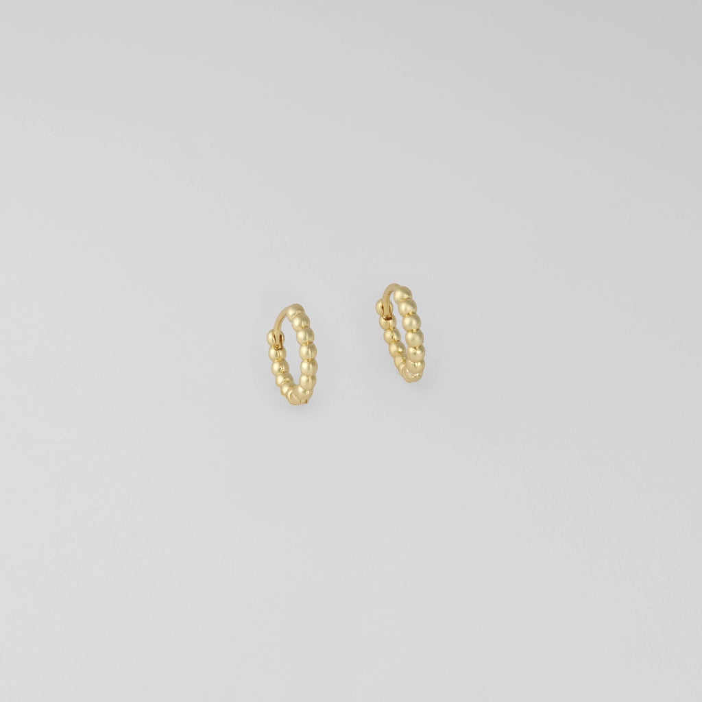 Mini Golden Bead Huggies